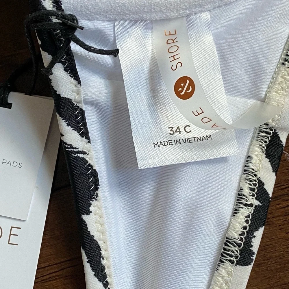 NWT Zebra Print Women's Bralette